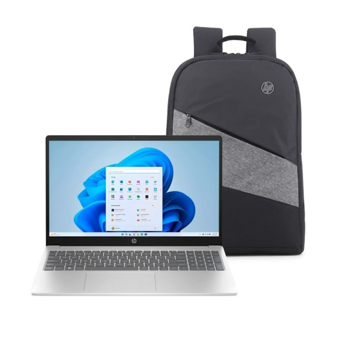Combo Notebook HP Ryzen 3 15.6 pulgadas FHD + Mochila Wings