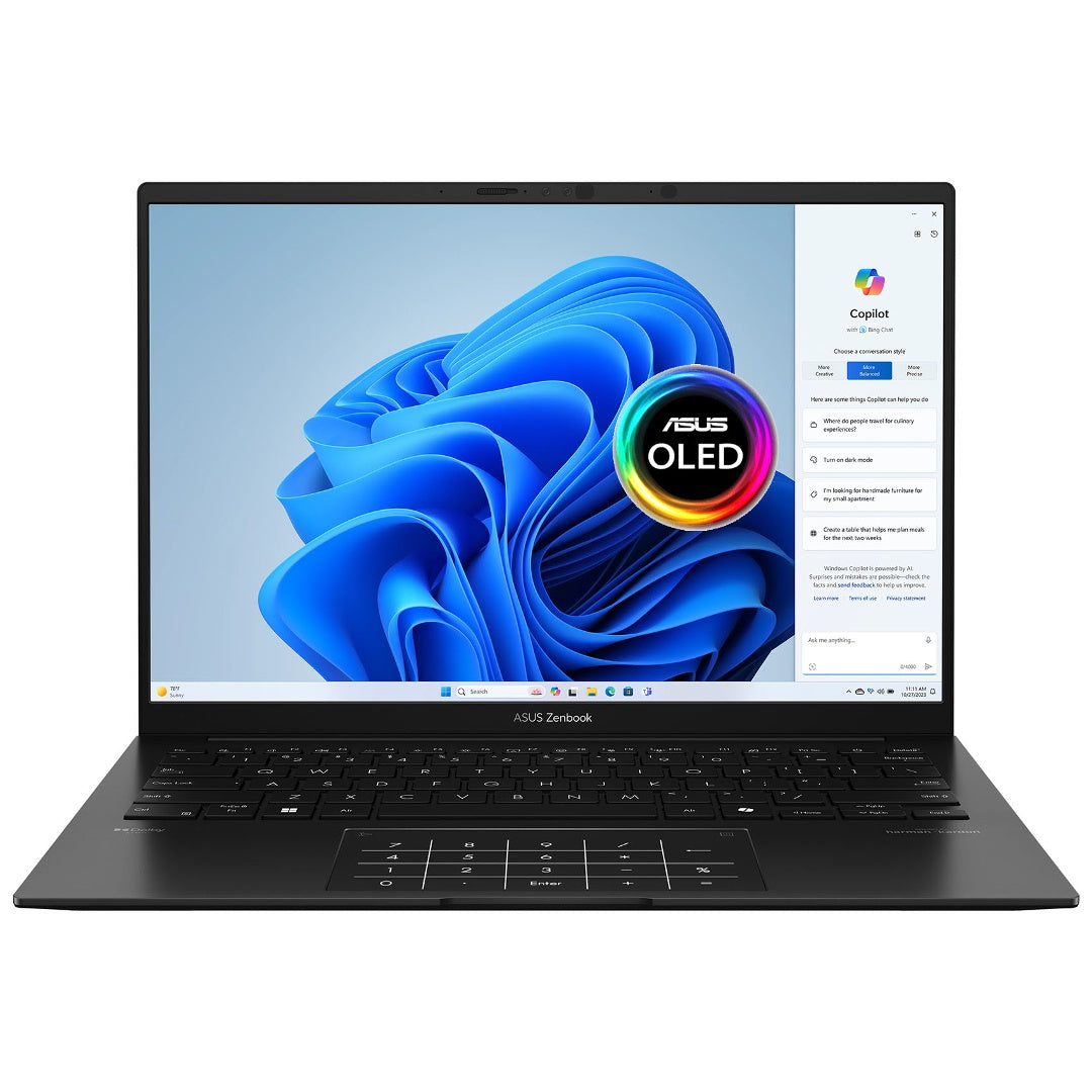 Notebook ASUS Zenbook Ryzen AI 7 445 16GB 1TB SSD OLED 14 pulgadas