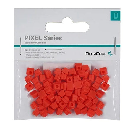 Pines DeepCool Pixel Series Rojo para personalizar gabinetes