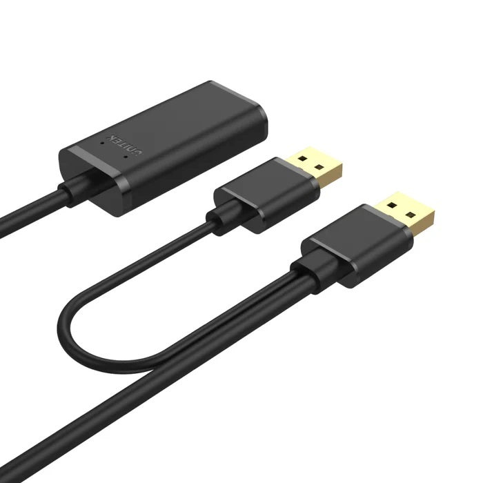 Cable Extensor Unitek USB-A 2.0 20m