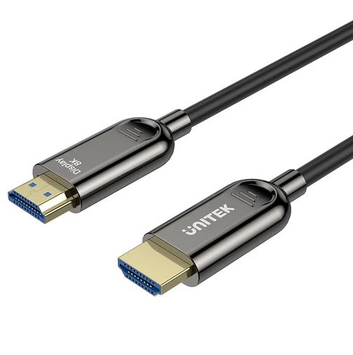 Cable Unitek Fibra Óptica HDMI 2.1 8K 30m