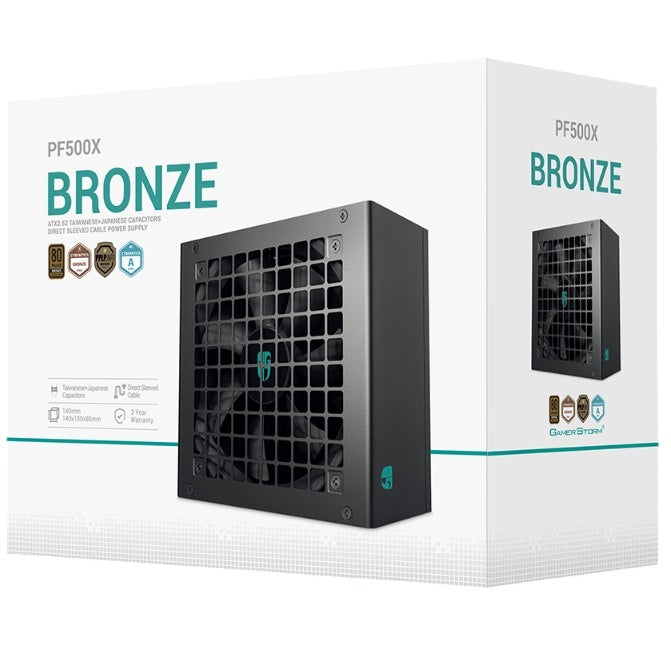 Fuente DeepCool PF500X 500W 80 Plus Bronze ATX