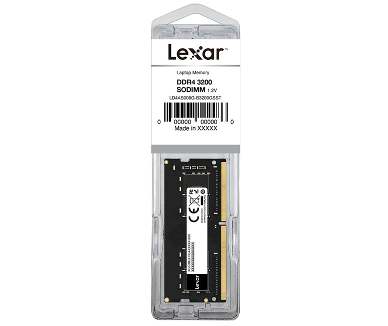 Memoria RAM Lexar DDR4 16GB 3200MHz SODIMM para laptop