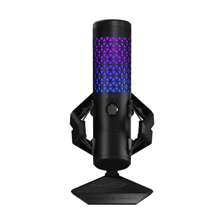Micrófono USB ASUS ROG Carnyx RGB para Gaming y Streaming