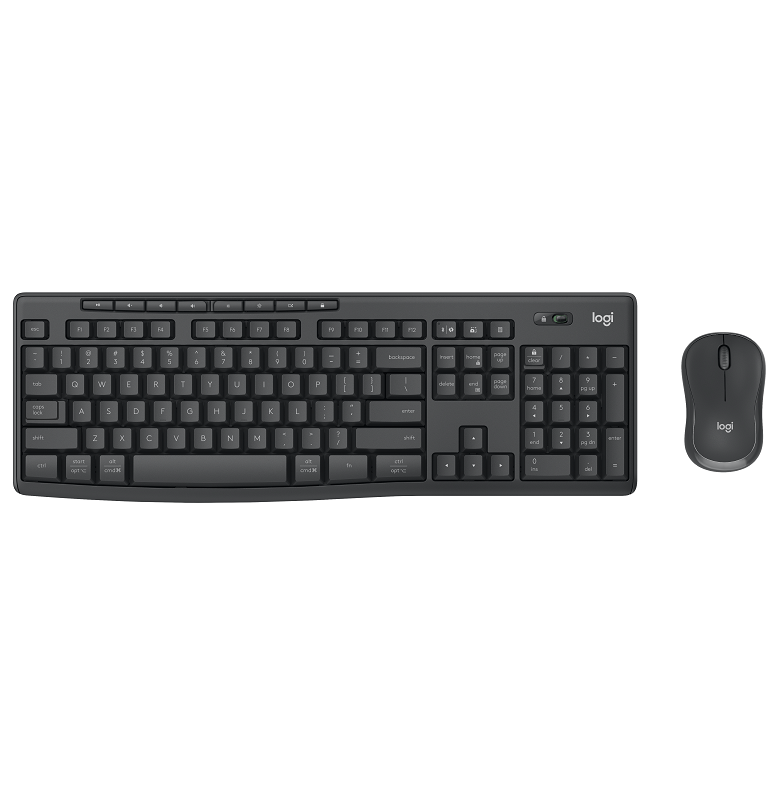 Combo Logitech MK370 teclado y mouse inalámbricos