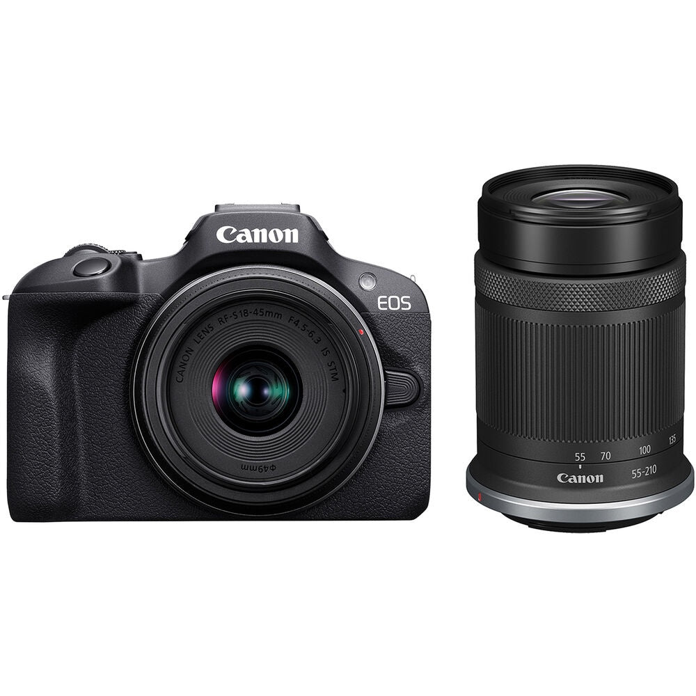 Cámara Mirrorless Canon EOS R100 Kit Doble Lente 24.2MP