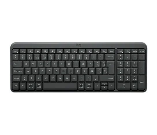 Teclado Logitech K250 Inalámbrico Bluetooth Negro | Technica UY
