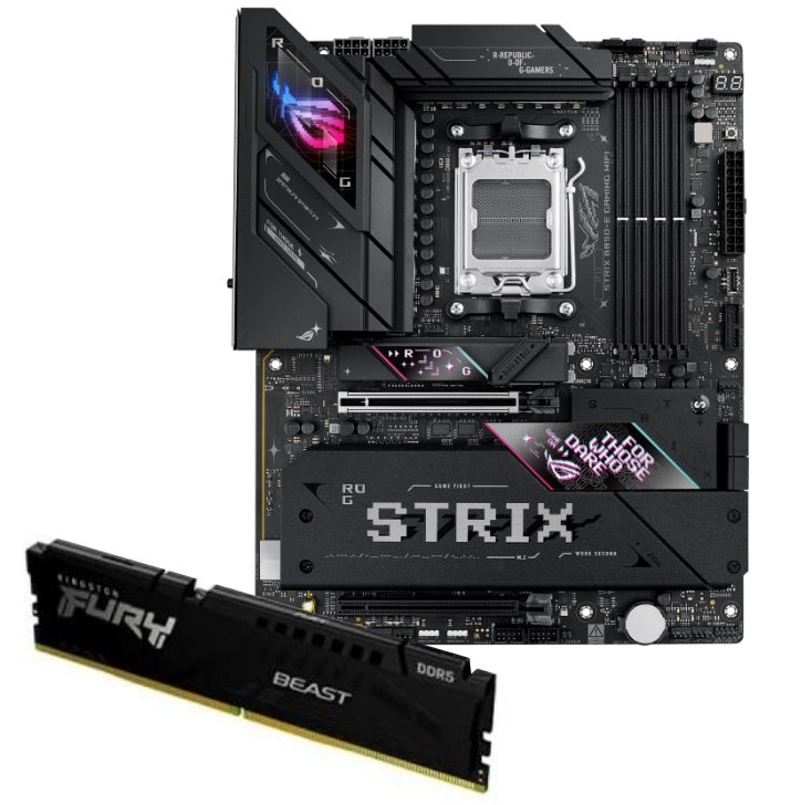 Mother Asus ROG B850-E + Memoria Kingston DDR5 32GB