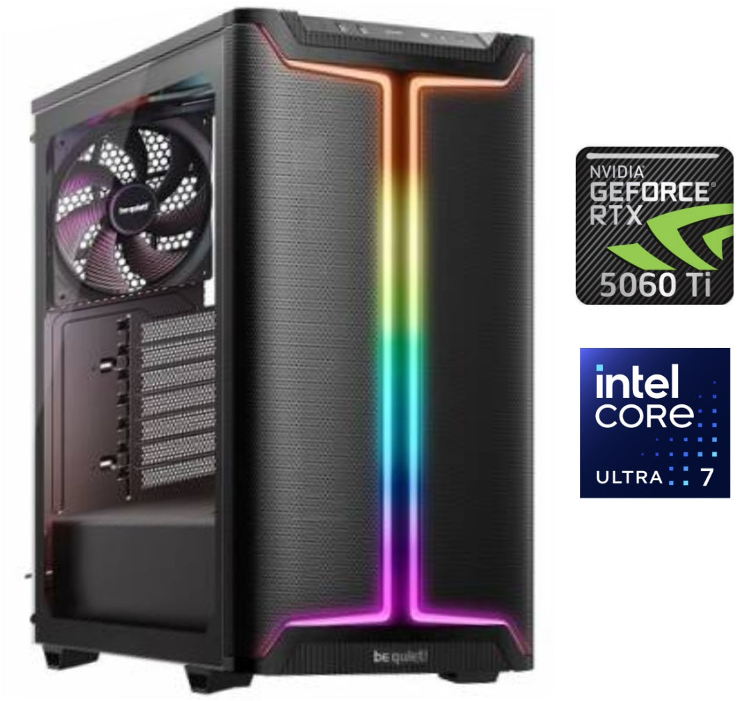 PC Gamer Core Ultra 7 265F, RTX 5060Ti 8GB, 32GB, 1TB NVMe