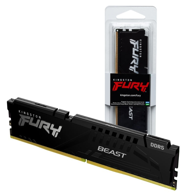 Memoria RAM Kingston Fury Beast 8GB 6000MT/s DDR5 DIMM