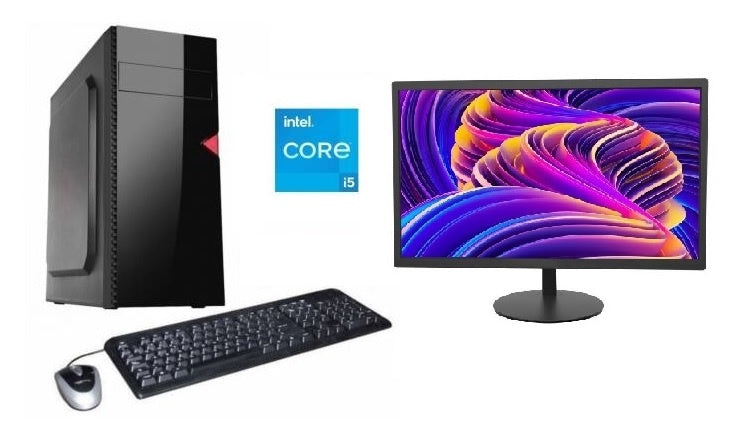 Combo PC Core i5 12400 + Monitor IPS 19 pulgadas Nuevo Uruguay