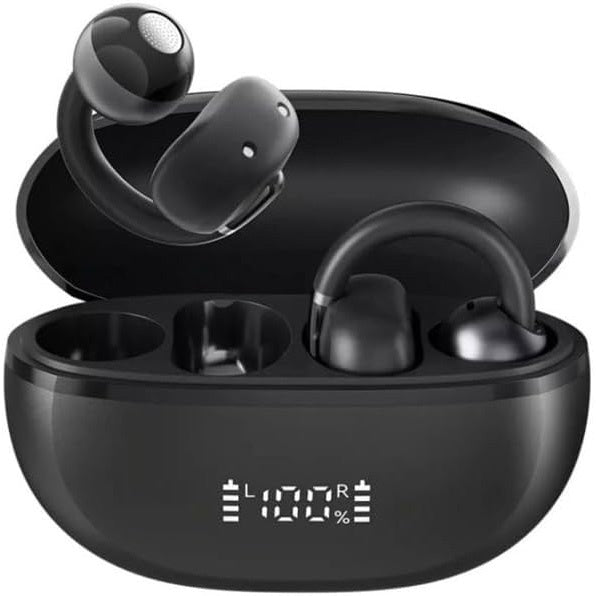 Auriculares TWS Open-Ear Haylou Airfree Negro | Clip tipo C