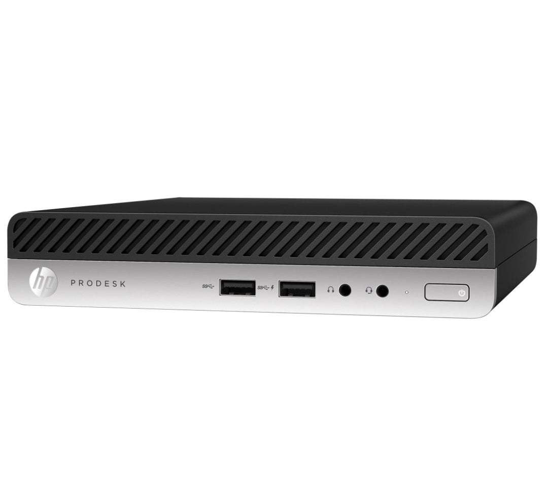 Equipo HP ProDesk 400 G4 Core i3-8100T 8GB 128GB