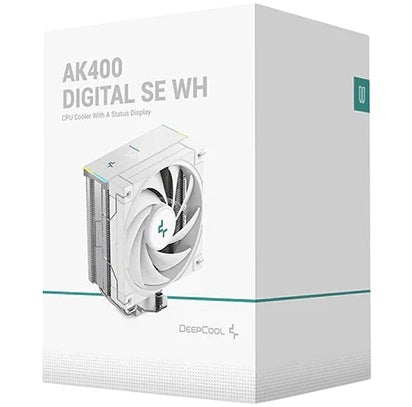 Fan Cooler DeepCool AK400 Digital SE Blanco con Display