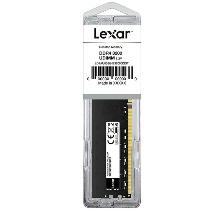 Memoria RAM DDR4 16GB 3200MHz Lexar UDIMM para PC de escritorio