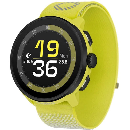 Reloj Smartwatch Suunto Run textil amarillo