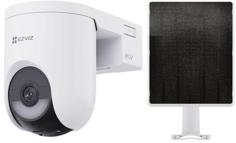 Cámara Ezviz HB8c 4MP Wi-Fi a Batería + Panel Solar Kit