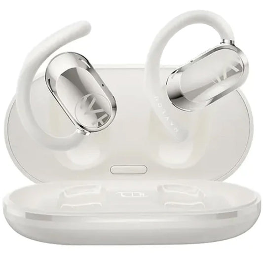 Auriculares TWS Haylou Earhook 1 Blancos - Oído Abierto 40hs