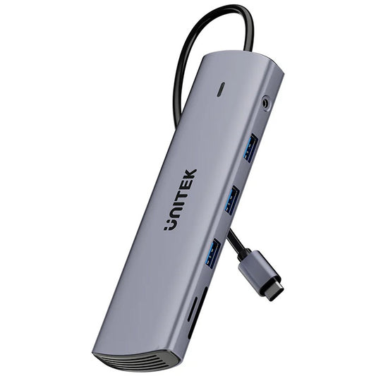 HUB USB-C Unitek 11 en 1 Dual Display