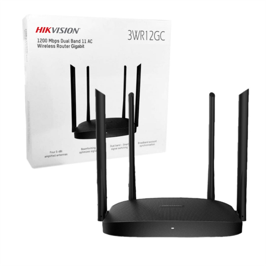 Router Wi-Fi Hikvision AC1200 Gigabit Dual Band
