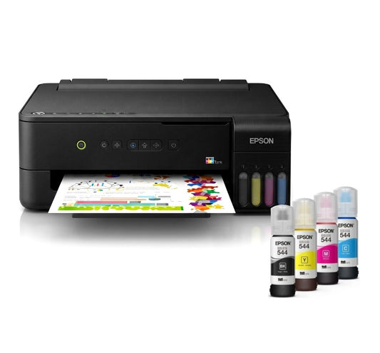 Combo Impresora Epson EcoTank L1350 Wi-Fi + 4 Botellas de Tinta Extra
