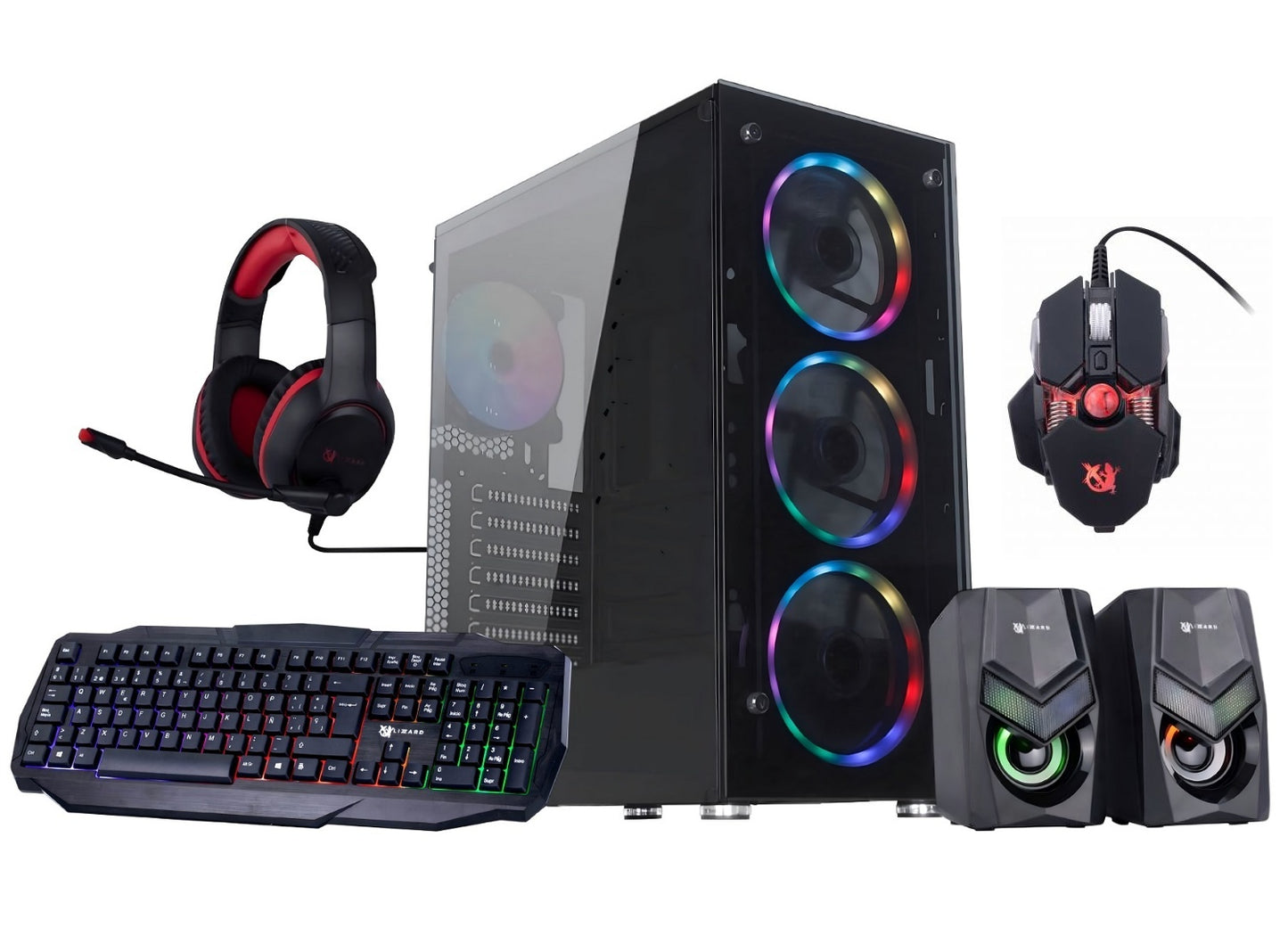 Super Combo Gamer X-Lizzard PACK 2