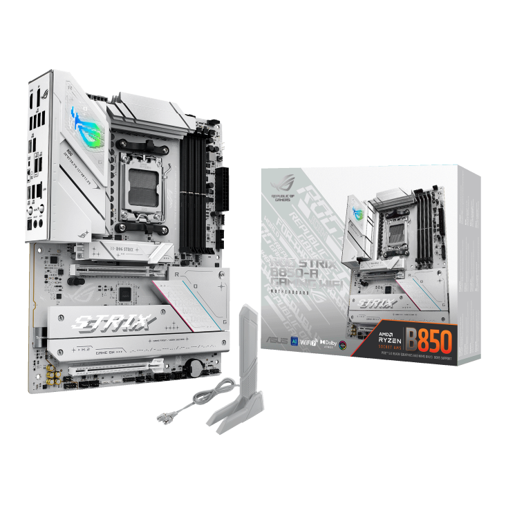 Motherboard Asus ROG Strix B850-A WiFi 7 AM5 ATX para AMD Ryzen