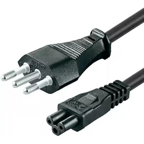 Cable de Poder Tipo Mickey 3 en Línea 1.2m