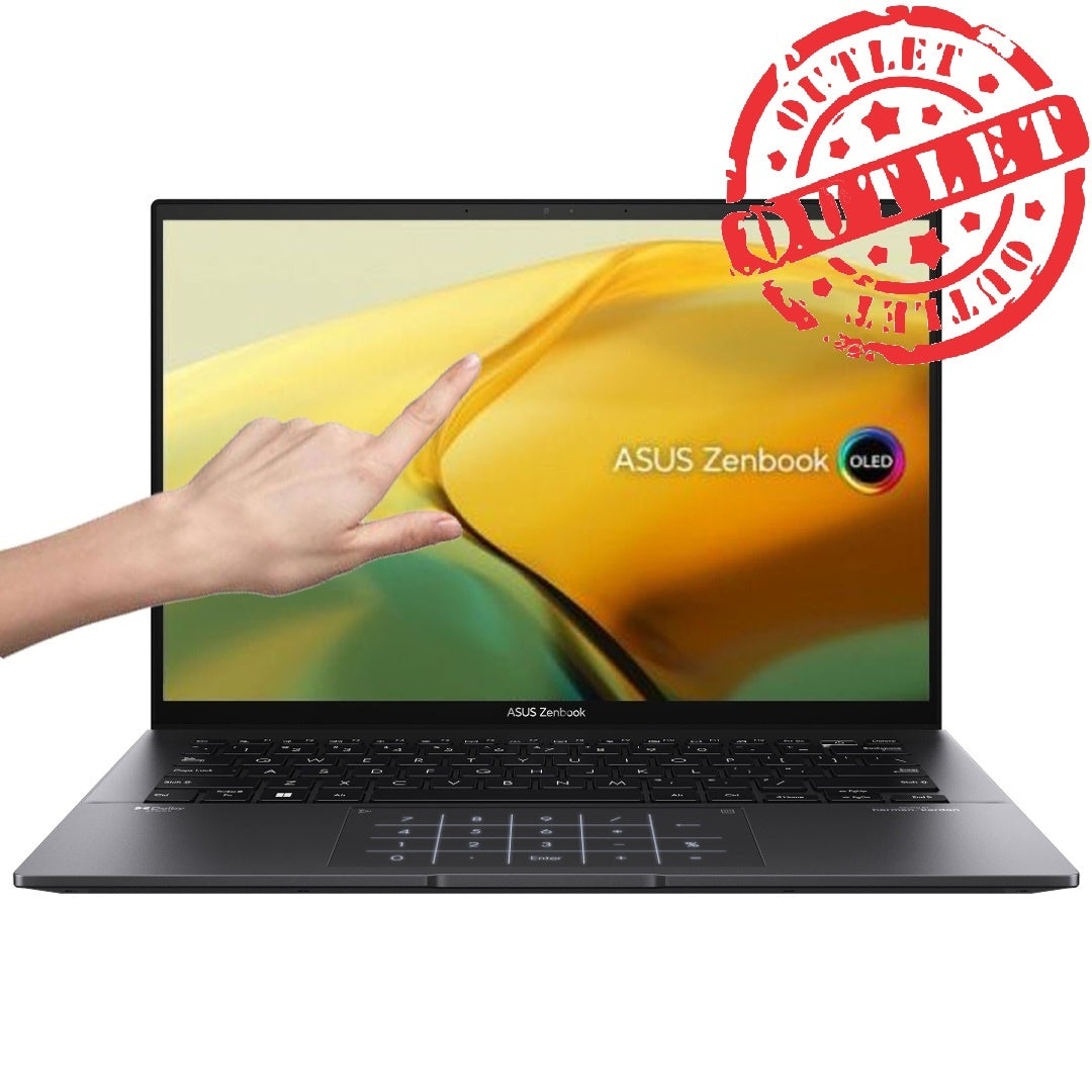 Notebook ASUS Zenbook Ryzen 5 8GB 256GB SSD 14 pulg OLED Touch Outlet