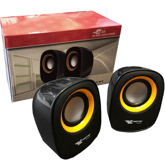 Parlantes Multimedia Xtreme negro USB