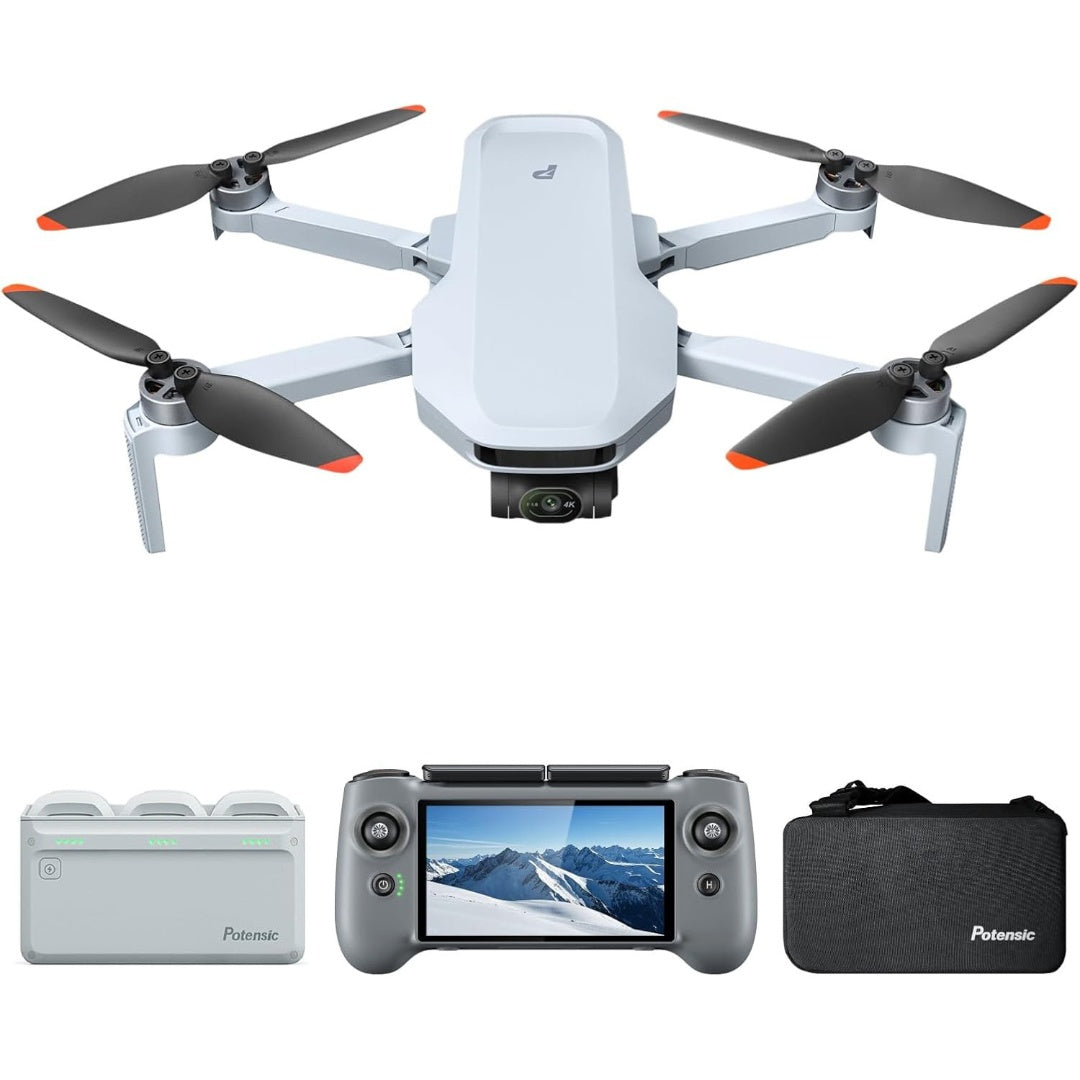 Dron Potensic ATOM 2 Fly More con Control PTD1 Pantalla Touch