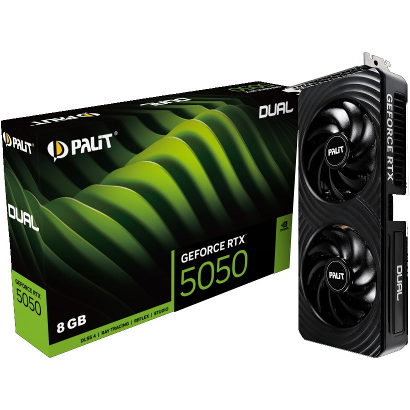 Tarjeta de Video Palit RTX 5050 Dual OC 8GB GDDR6 | Technica UY