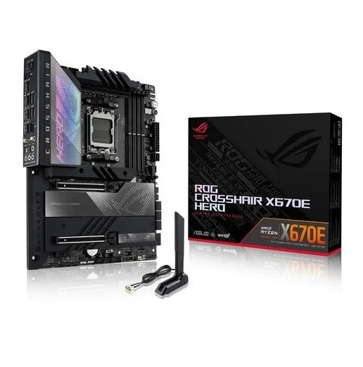 Motherboard ASUS ROG Crosshair X670E Hero WiFi 6E AM5 ATX DDR5