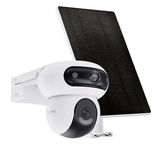 Cámara Ezviz HB90 Dual 4+4MP Wi-Fi 6 Solar Kit