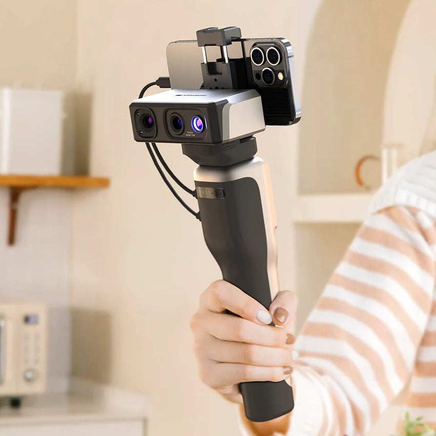 Smart Grip 3DMakerPro – Agarre Móvil para Escáner 3D Seal y Moose