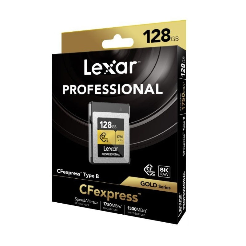 Memoria CFexpress Tipo B 128GB Lexar Pro Gold 1750MB/s
