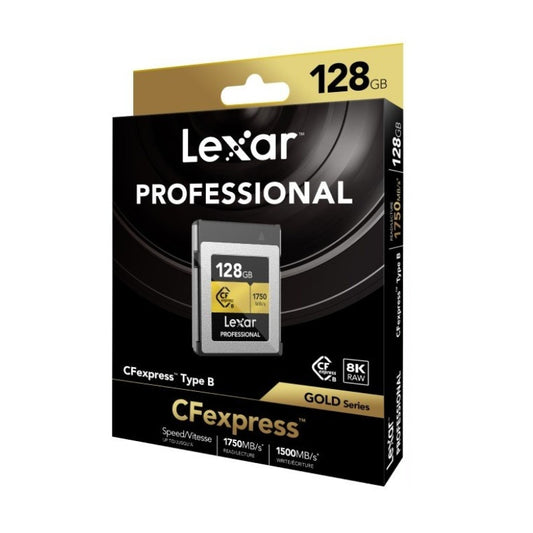 Memoria CFexpress Tipo B 128GB Lexar Pro Gold 1750MB/s