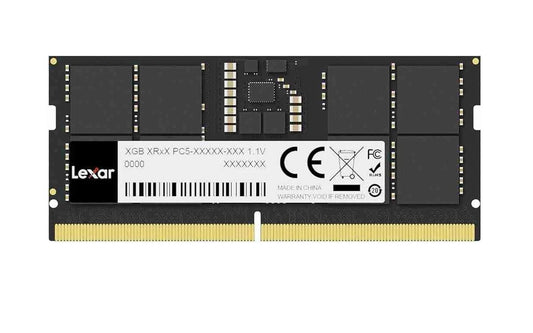 Memoria RAM DDR5 16GB 5600MHz SODIMM Lexar para laptop