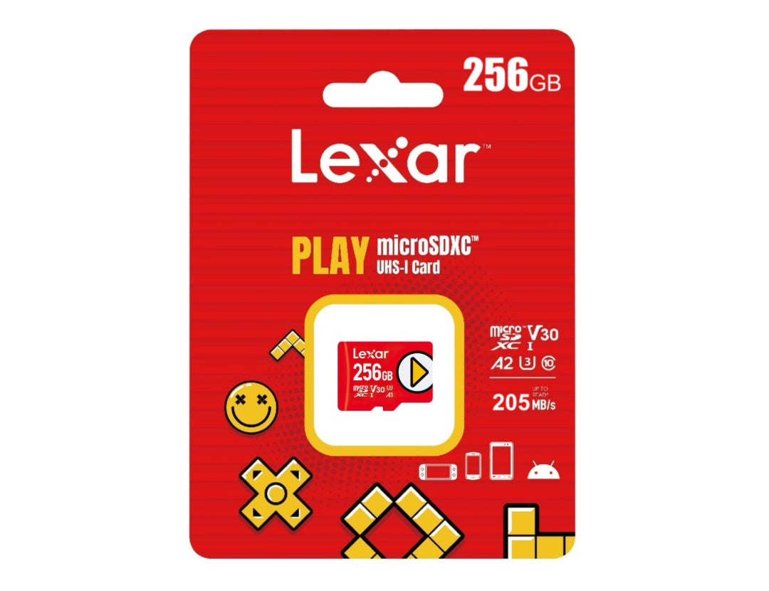 Memoria microSDXC Lexar Play 256GB UHS-I