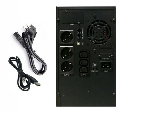 UPS NRG+ 3000VA 2400W Onda Senoidal Pura con Pantalla LCD