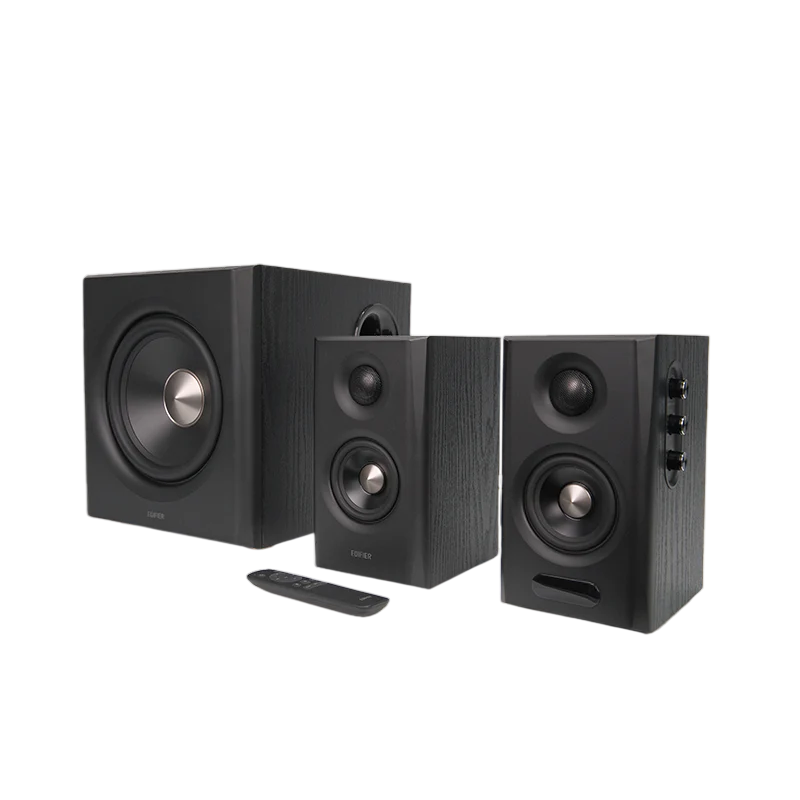 Parlantes Edifier S355DB 2.1 con Subwoofer 100W RMS y Bluetooth 5.0