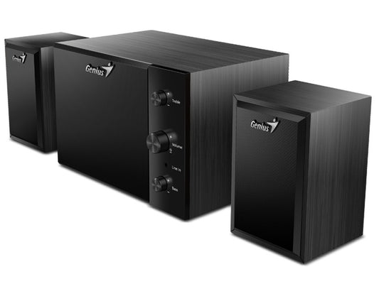 Parlantes Genius SW-2.1 350 15W Madera