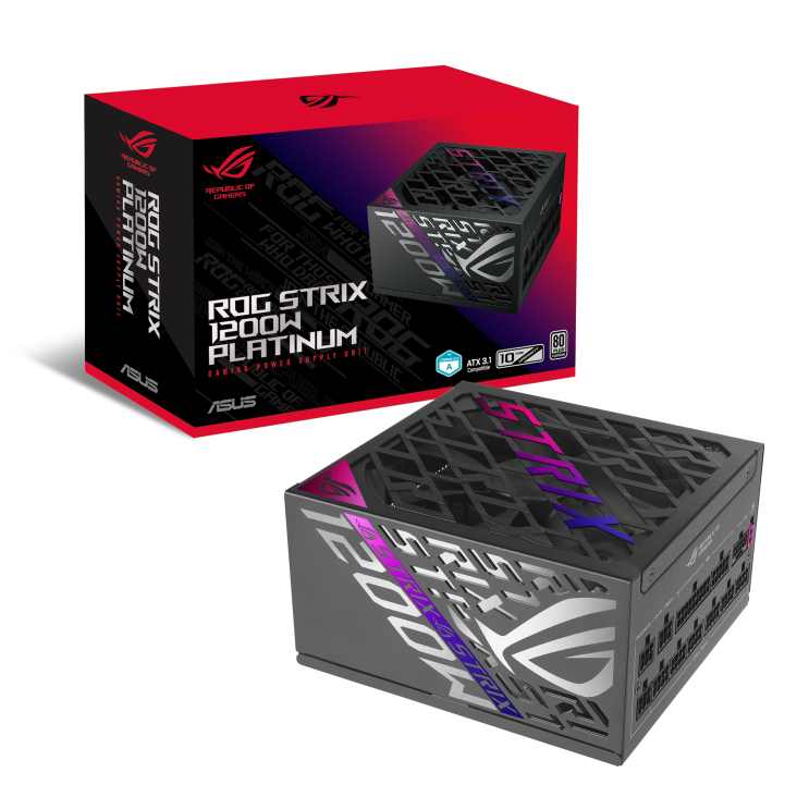 Fuente ASUS ROG Strix 1200W 80 Plus Platinum ATX 3.1 Gaming