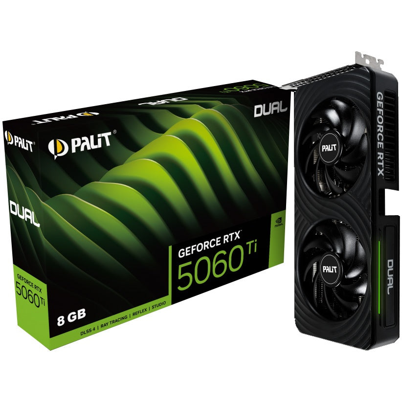 Tarjeta de Video Palit RTX 5060 Ti Dual 8GB GDDR7 | Technica UY