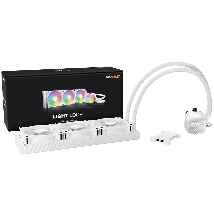 Water Cooler be quiet! Light Loop 360mm Blanco