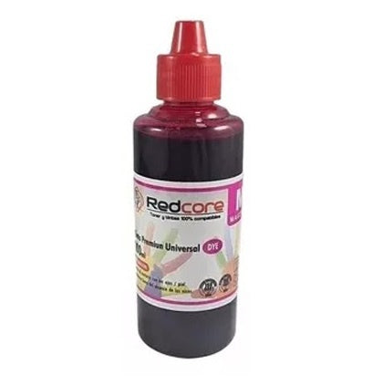 Tinta RedCore Magenta 100ml Universal para Sistema Continuo