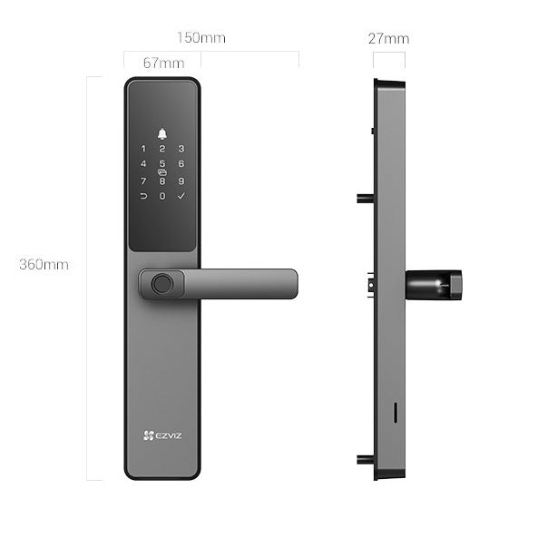 Cerradura Inteligente Ezviz DL05 Huella Dactilar