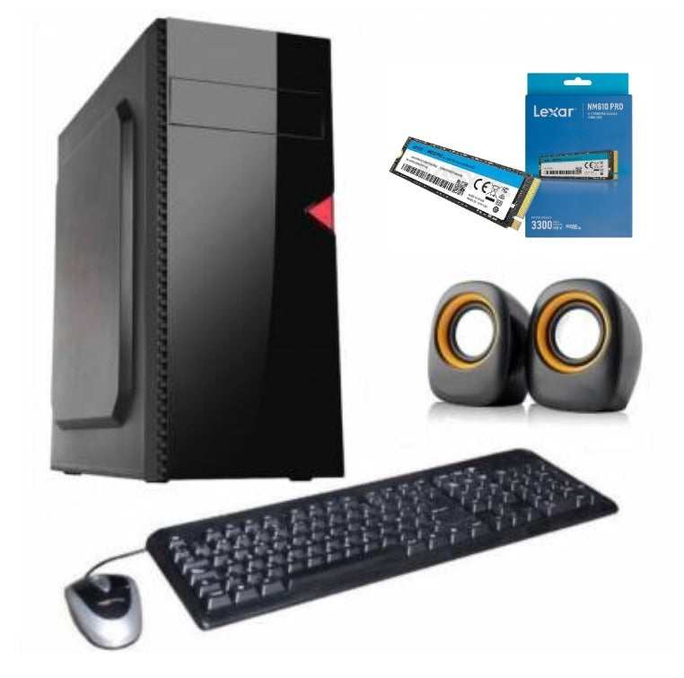 Combo PC AMD Ryzen 5 5600GT 8GB DDR4 + SSD NVMe 500GB Uruguay
