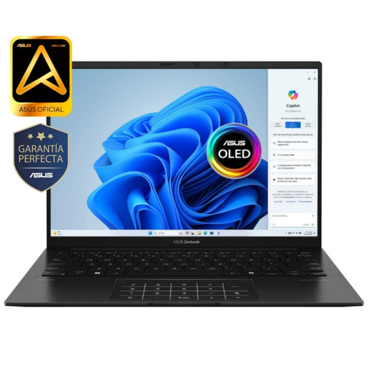 Notebook ASUS Zenbook Ryzen AI 7 445 16GB 1TB SSD OLED 14 pulgadas