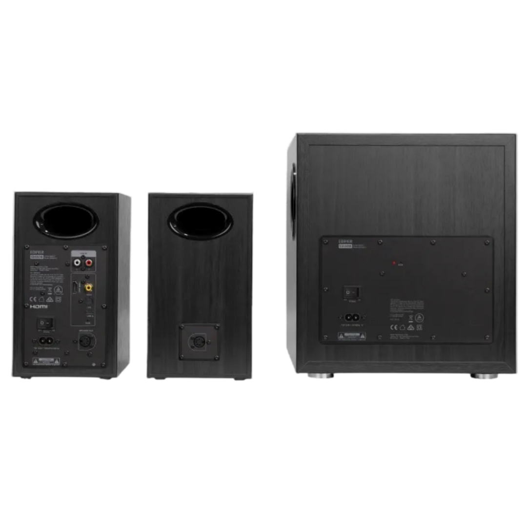 Parlantes Edifier S355DB 2.1 con Subwoofer 100W RMS y Bluetooth 5.0